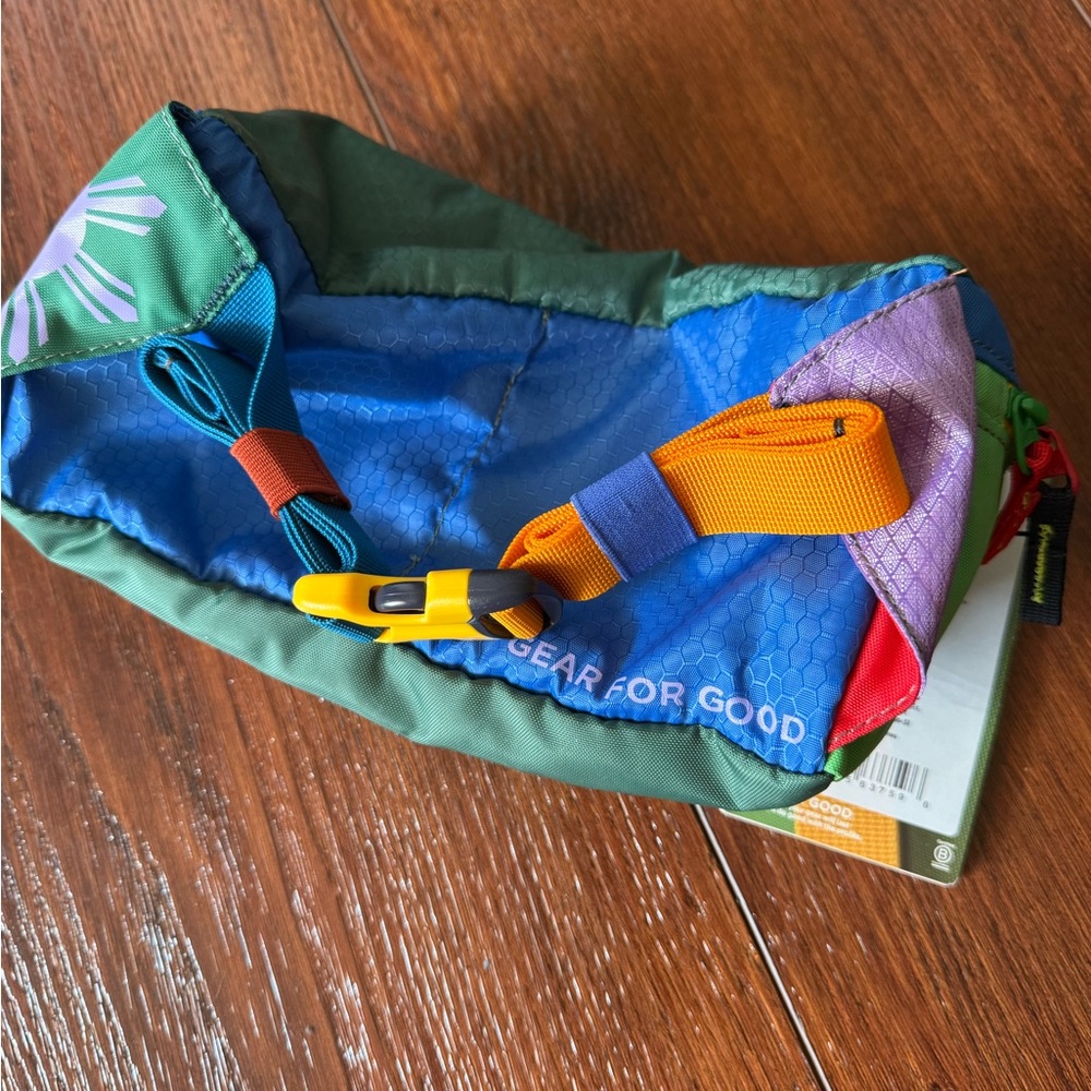 NWT Cotopaxi kapai bataan 3L Fanny Pack-Del Dia new tags green blue orange red - Picture 3 of 6